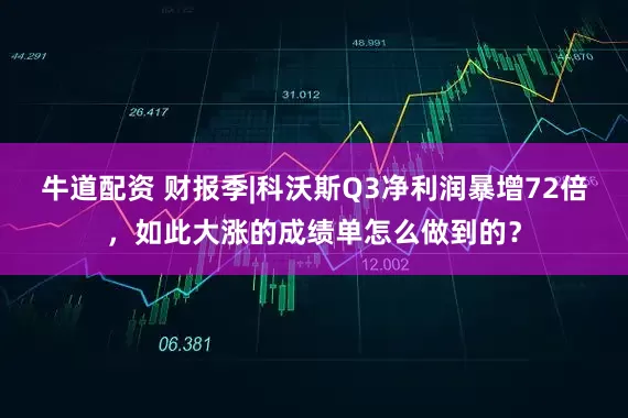 牛道配资 财报季|科沃斯Q3净利润暴增72倍,如此大涨的成绩单怎么做到的?
